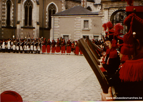 Bataillon carré de la compagnie de l'Association à Blois