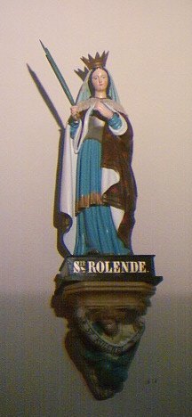Statue de Sainte Rolende